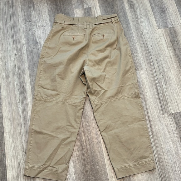 Madewell Tan Paperbag Waist Chino Pants - Picture 6 of 8